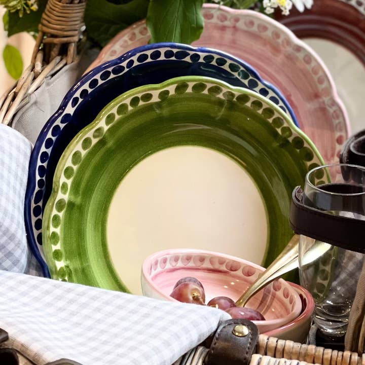 I Coloriati - dyb tallerken for engroshandel hos waiting for the bus