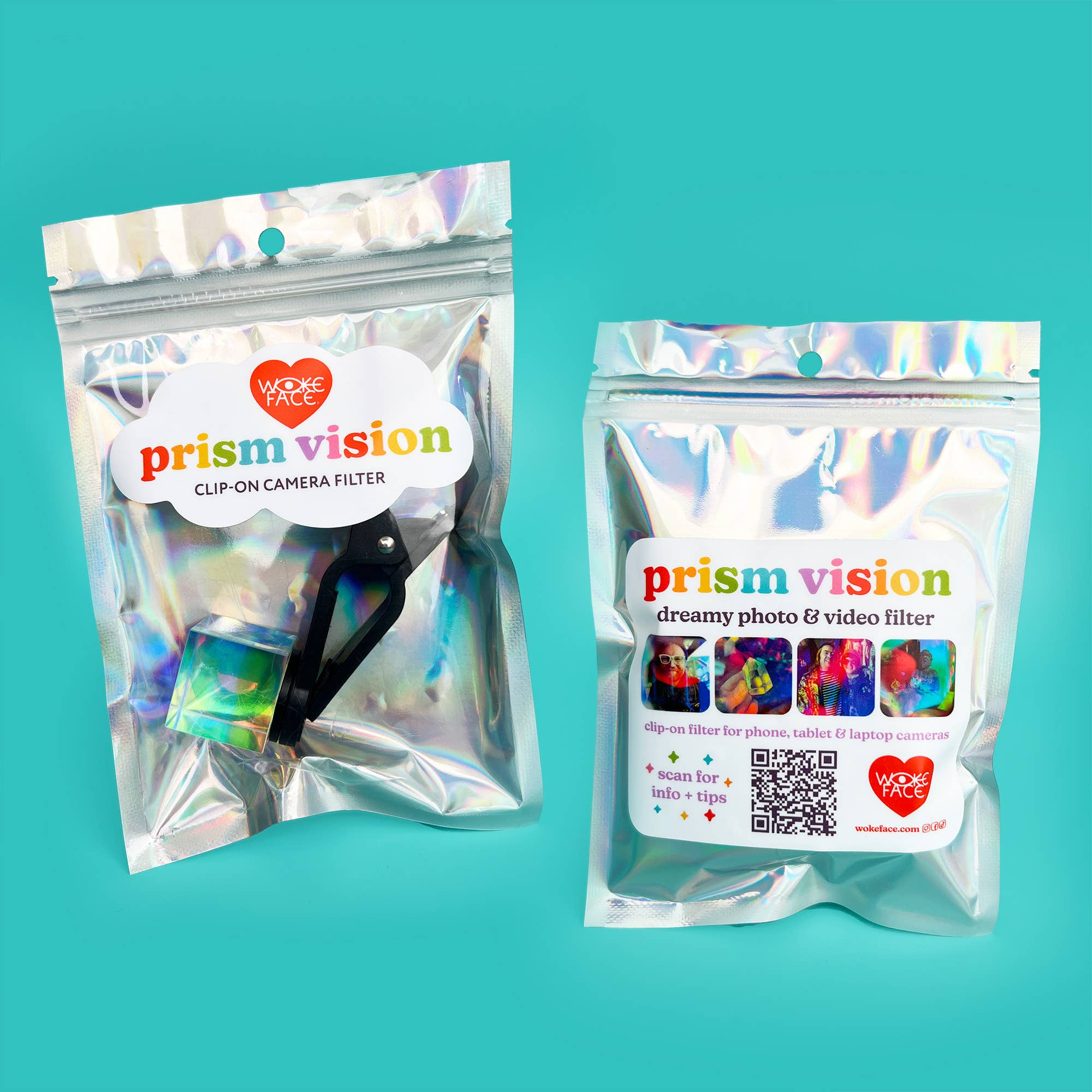 Wokeface - Wholesale Phone grip - Prism Vision Camera Lens Filter3