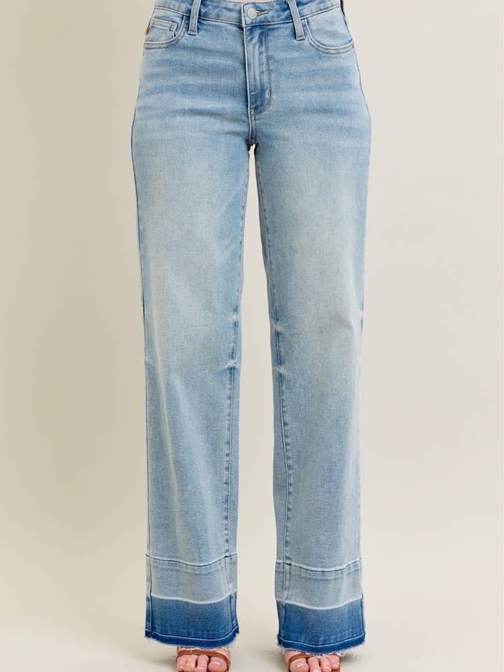 MR Release Hem Wide for wholesale by Judy Blue Jeans