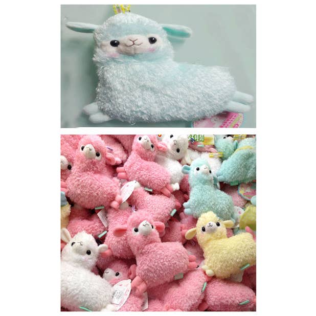 6 „Kawaii Amuse Baby Alpacasso pung for engroshandel hos Shinjidai