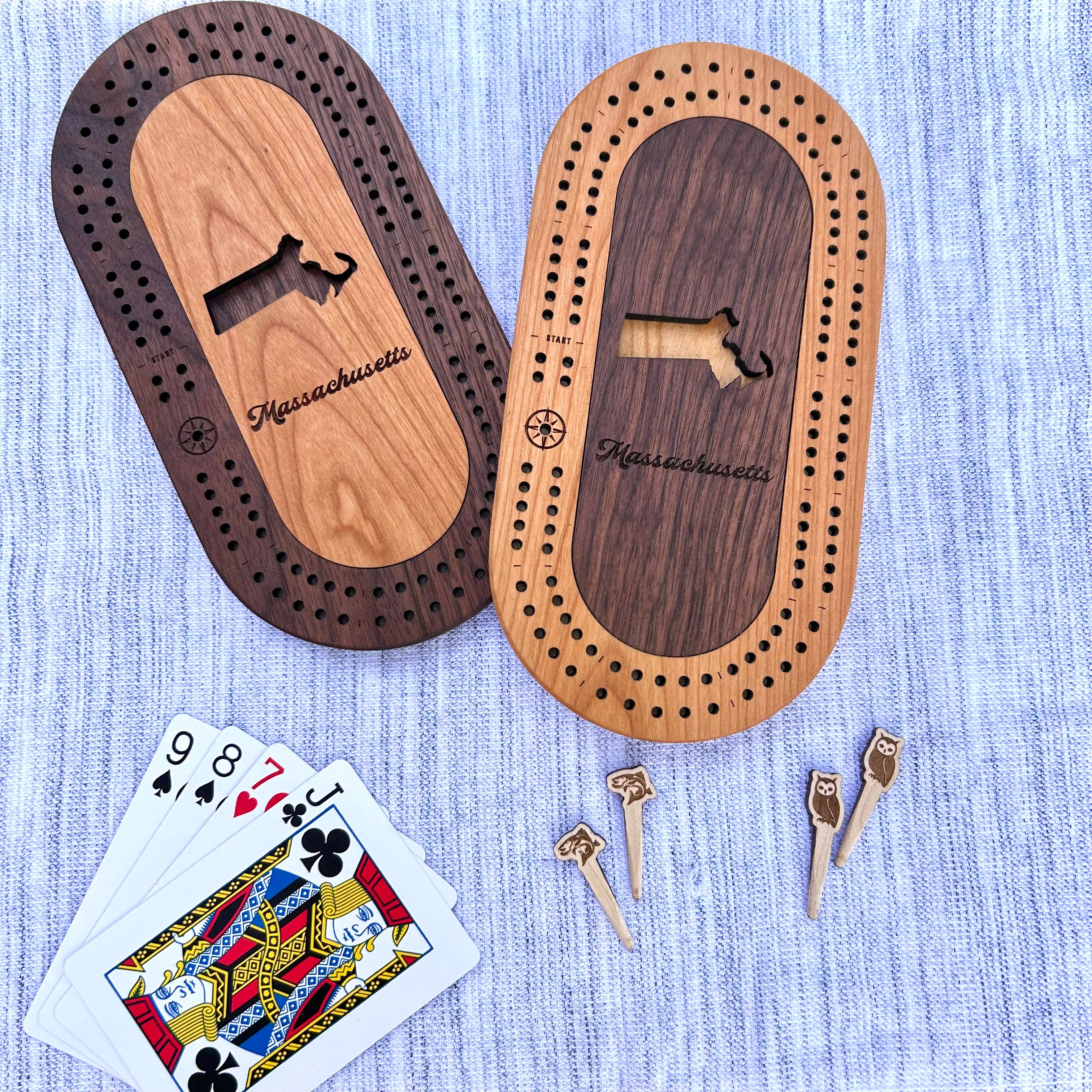 Cast & Carve - Venta al por mayor Juegos de mesa - Juego de minitablas de viaje de EE. UU., con pinzas personalizadas57