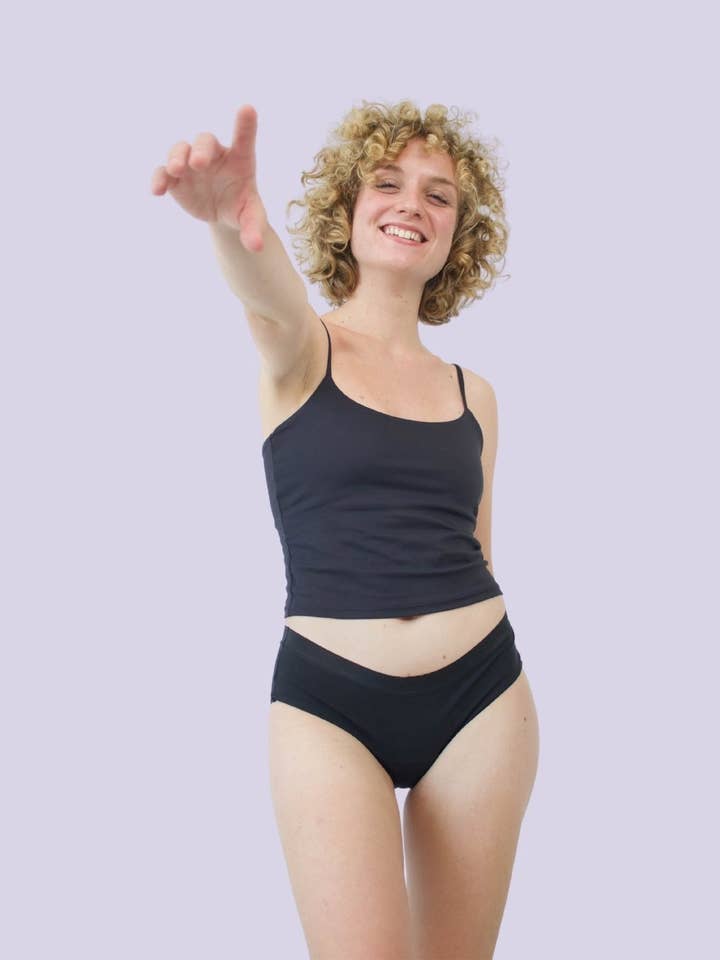 ICONICA Classic Mid Waist period underwear for wholesale by A new period AB