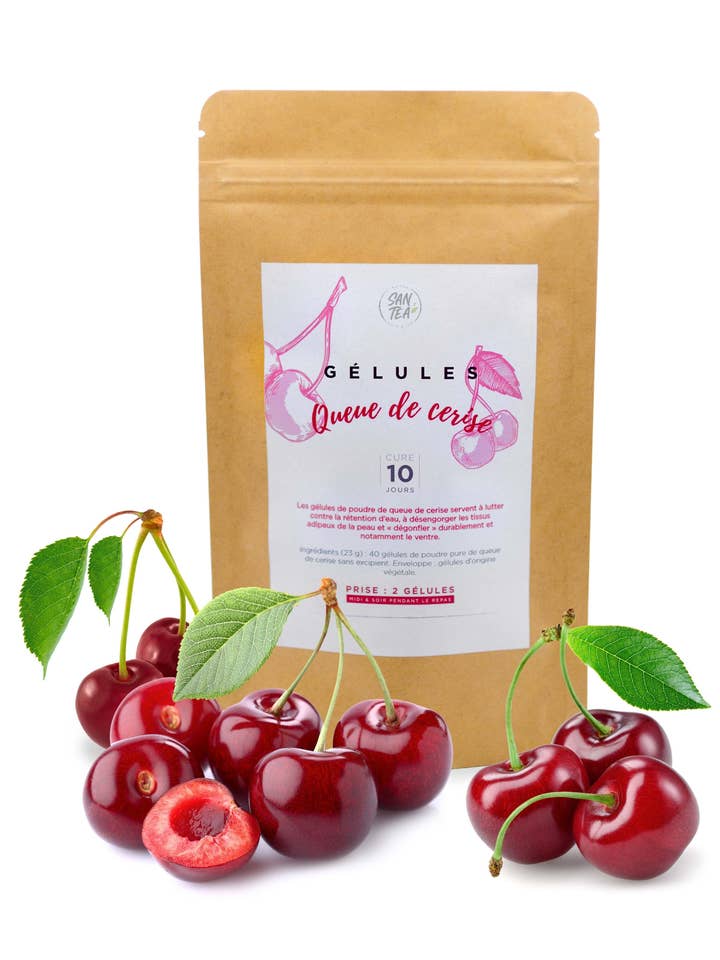 Cherrytail capsules (diuretic): 10-day cure (40 capsules) for wholesale by San Tea