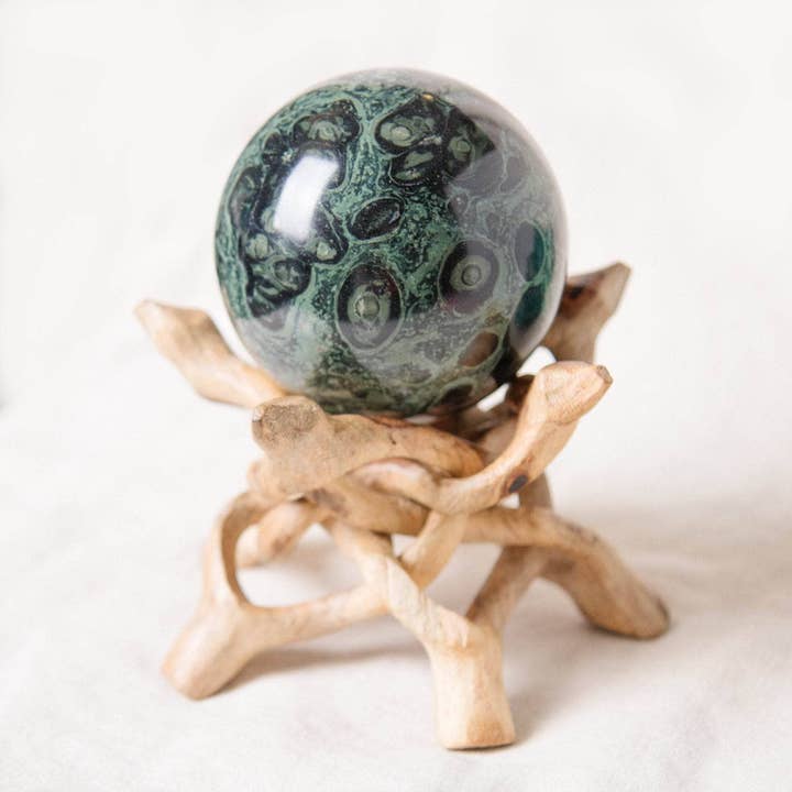 Tiny Rituals - Wholesale Spiritual Stone/Crystal - Kambaba Jasper Sphere - AAA Premium Quality25