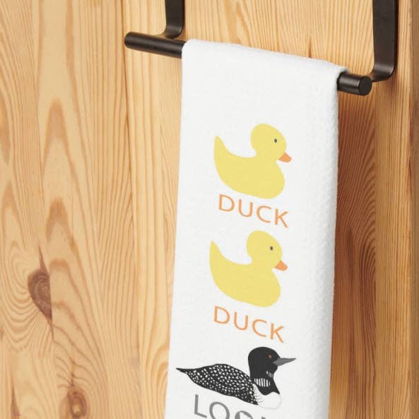 Torchon Duck Duck Loon pour la vente par Little Dorset Shop