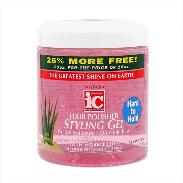 SUBLIME BEAUTY WHOLESALER SL - Wholesale Hair Styling Gel/Mousse - Fantasia Ic Aloe Styling Gel Hard 454 Gr0