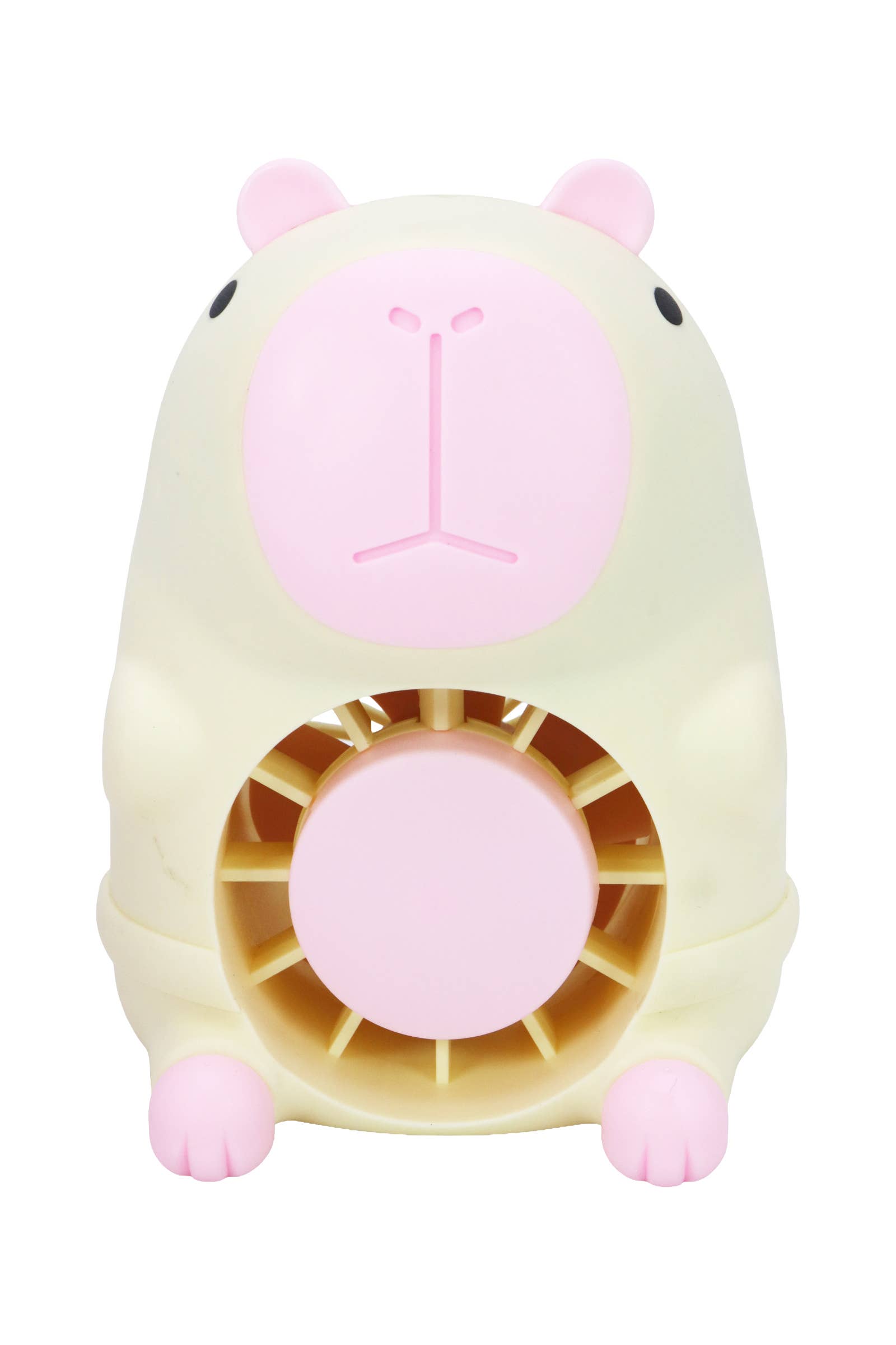 ASSORTED Capybara Rechargeable Mini Nightlight Desk Fan for wholesale on Faire7