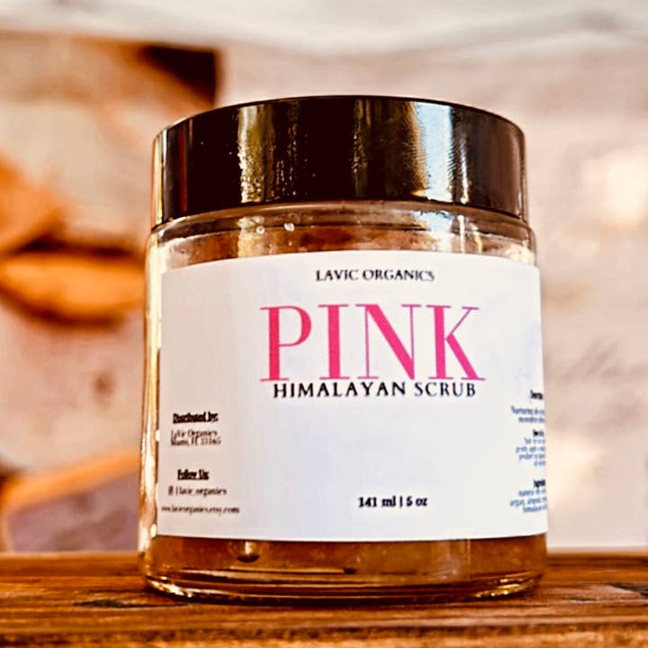 LaVic Organics - Wholesale Body scrub/exfoliant - HIMALAYAN SALT SCRUB0