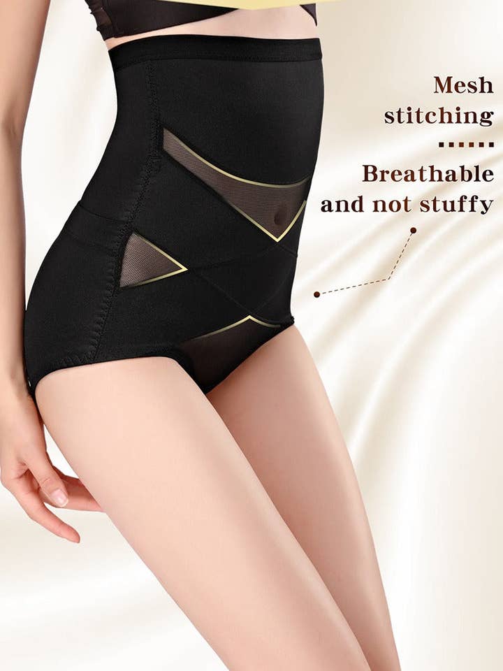 Pack Mix Match Colors Women Butt Lifter Shapewear Hi-Waist Double Tummy Control Pa for wholesale on Faire