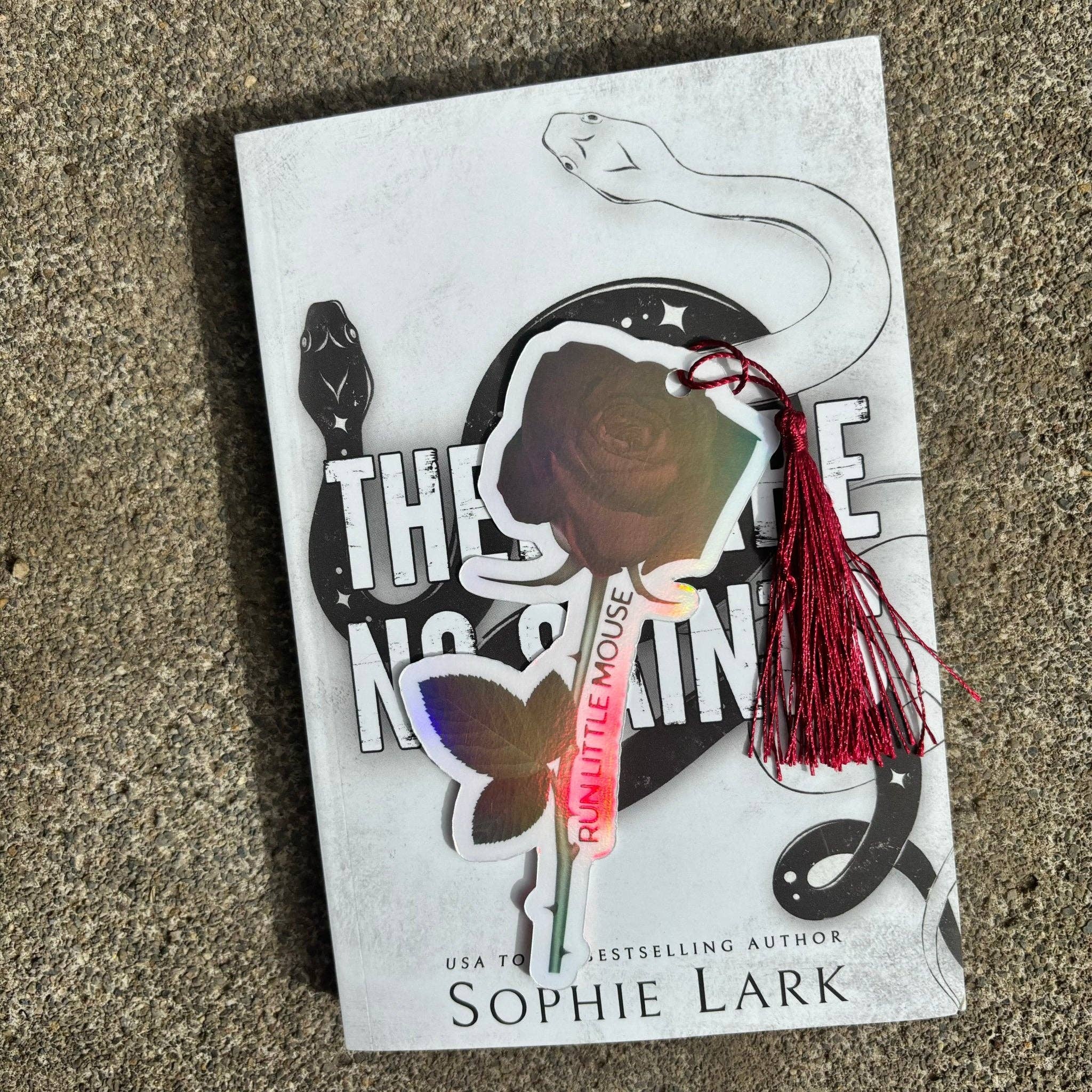 Awfullynerdy.co – Engroshandel Bogmærke – Hjemsøgende Adeline Rose Smut Cardstock-bogmærke1