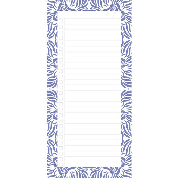 Lilac Swishes Notepad for wholesale by Grace Jackson Design