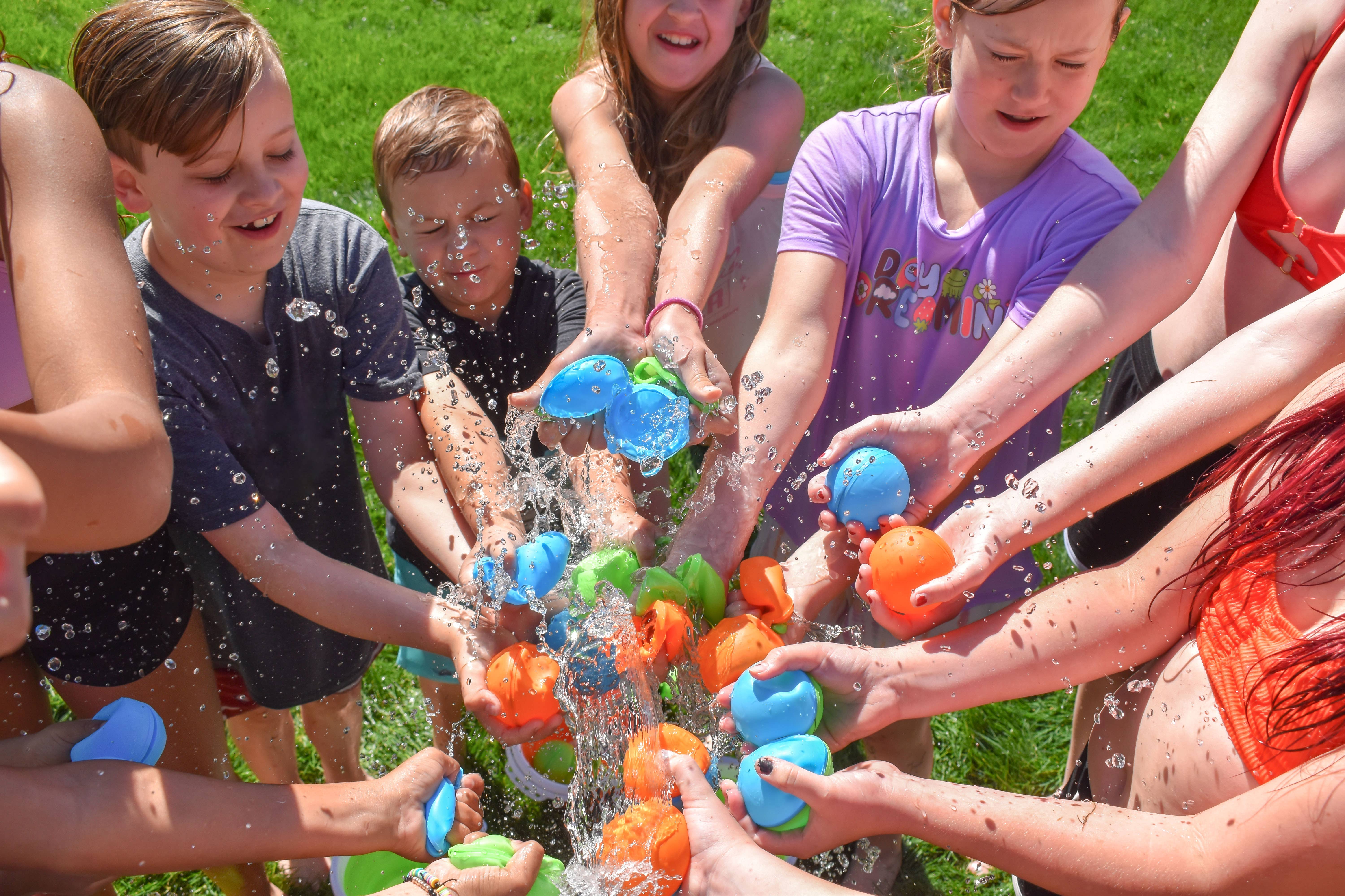 Coconut Outdoor - Wholesale Beach/Pool Toy - Kids & Baby - SplatterBallz Reusable Water Balloons Battle Kits6