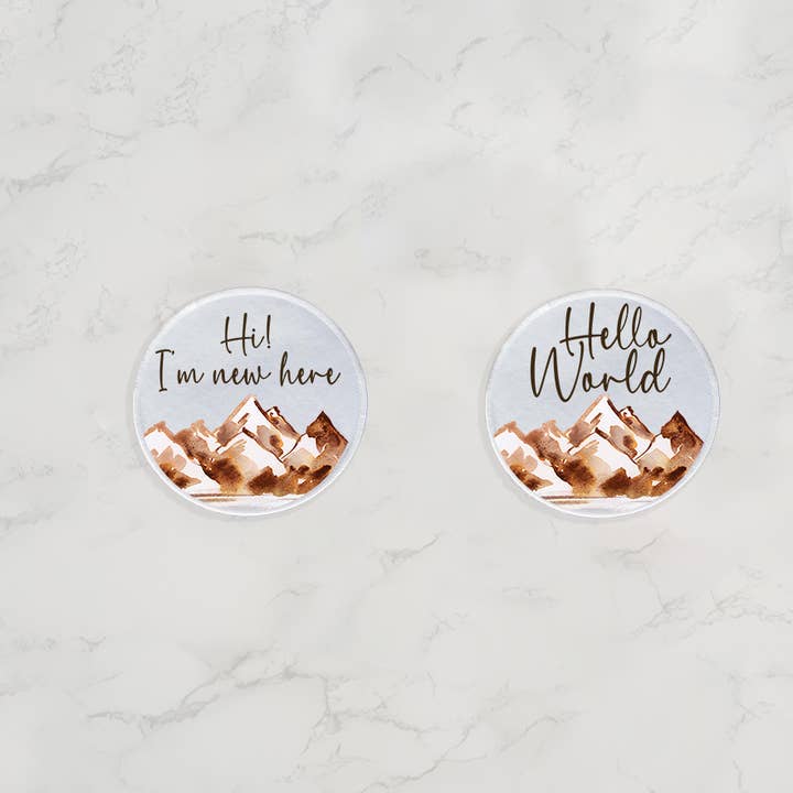 Grow With Me Baby Co - Wholesale Stuffed/Plush Toy - Kids & Baby - Monthly Milestone Discs, Bear Stuffed Animal2