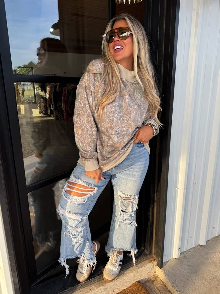 SWEATSHIRT À COL MONTANT MILLER pour la vente par BLAKELEY