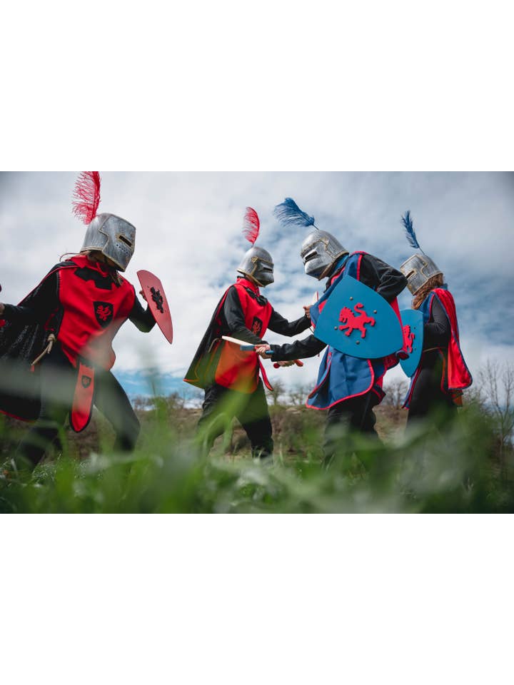 KALID MEDIEVAL - Wholesale Cape - Kids - CAPE KAMELOT RED - ST5043