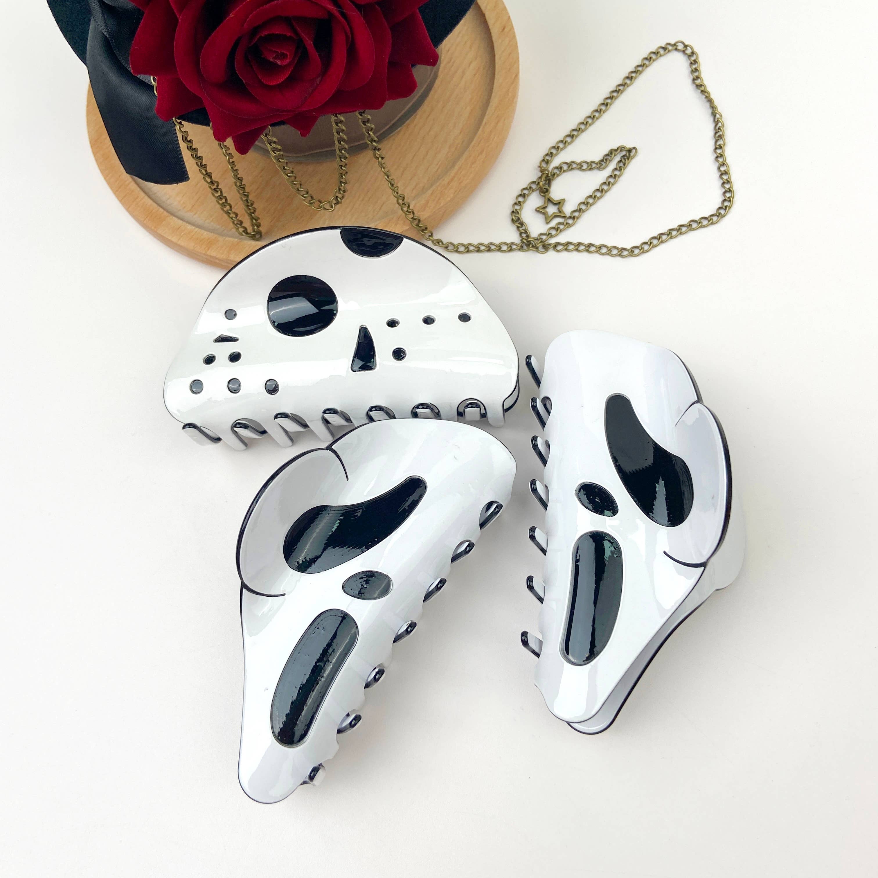 mildstyles – Engroshandel Hårspænde - Dame – Halloween-spændende hårclips med uhyggelige spøgelsesmotiver6