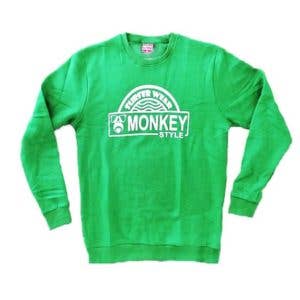 Sudadera Unisex estilo mono verde Benetton para venta al por mayor de KAHUNA STORE
