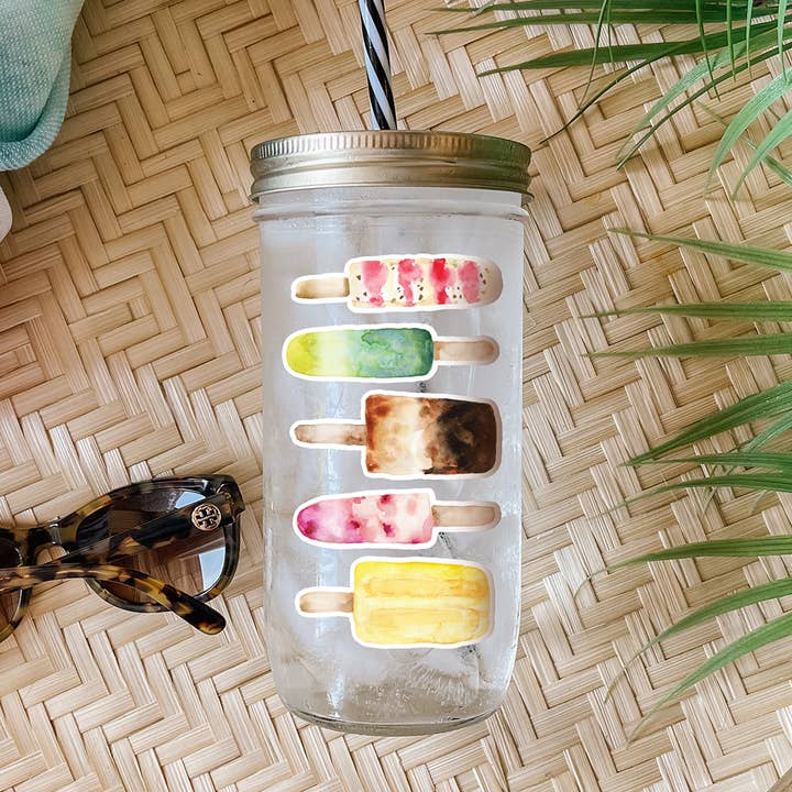 Mason Jar Merchant - Wholesale Drinking glass/cup - Tropsicle State of Mind Mason Jar Tumbler