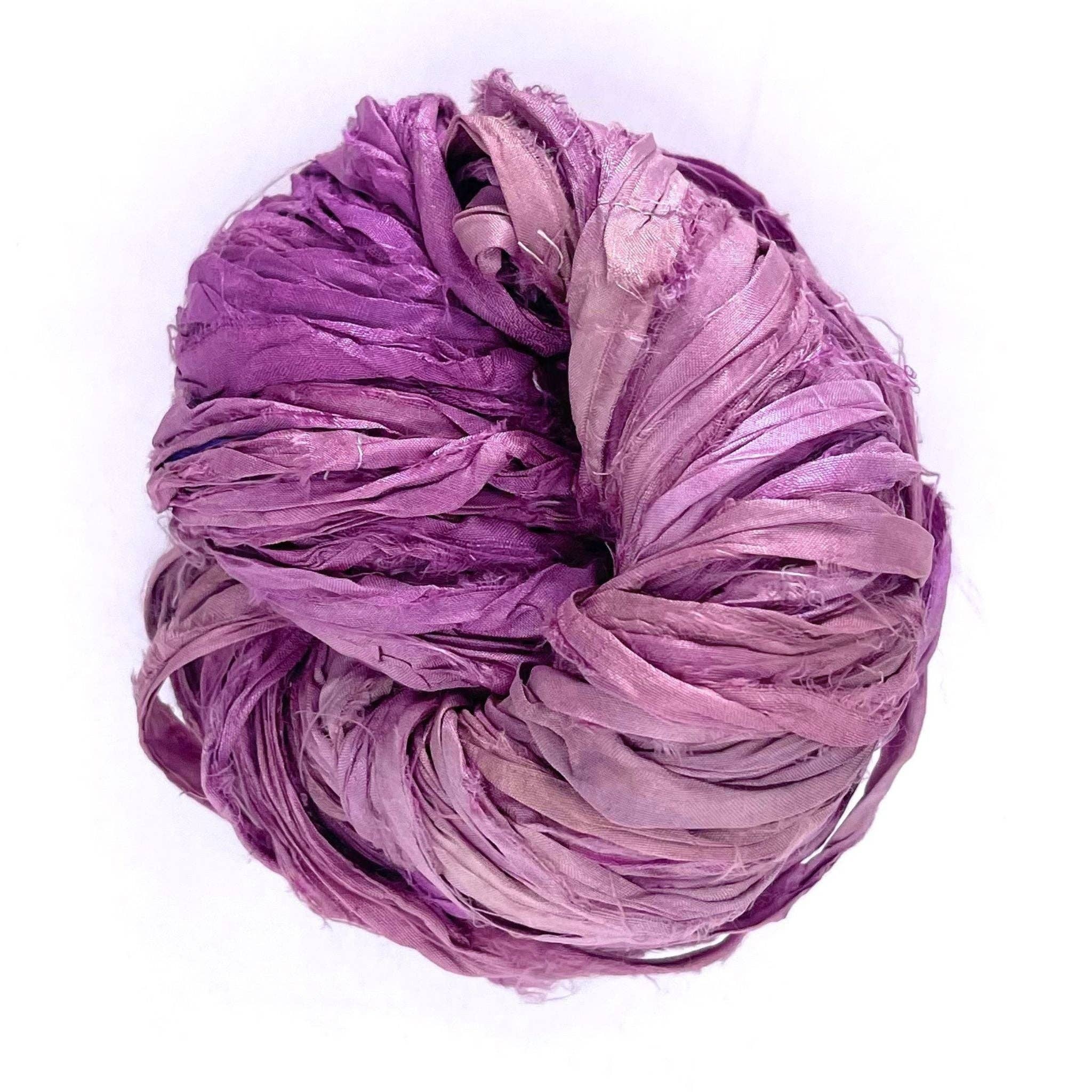 Darn Good Yarn - Wholesale Yarn - Small Batch Sari Ribbon20