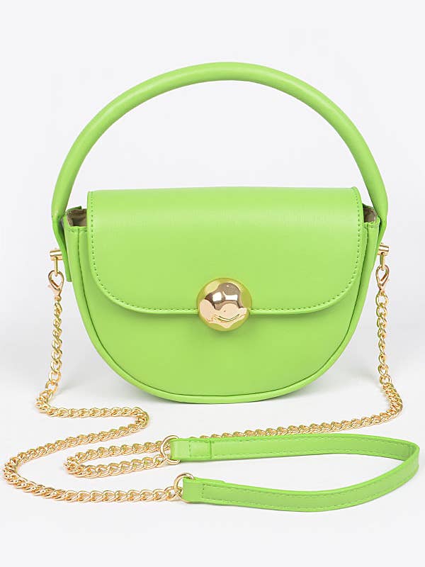 Embreagem de metal dourado claro por atacado de Shop Neighbors