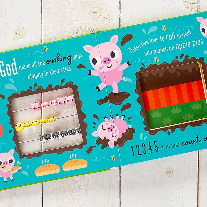 BroadStreet Publishing Group, LLC - Wholesale Pre-school book (3–5) - God’s Farmyard Animals (Children's Christmas Gift Ideas)1