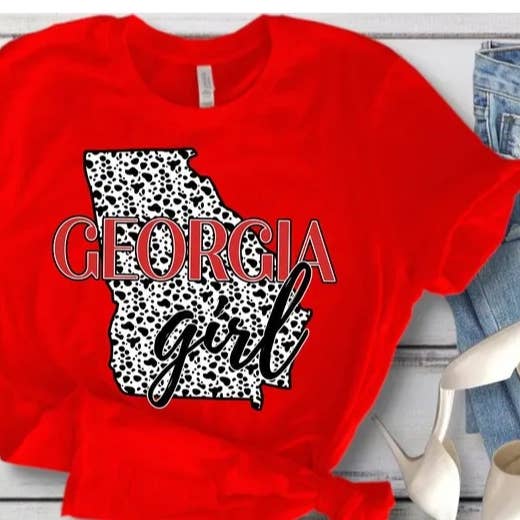 Georgia girl tee for wholesale by Southern Designs & Home Decor