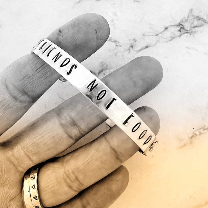 Vrienden geen Voedsel Varkens Armband voor wholesale door Christy Robinson Design