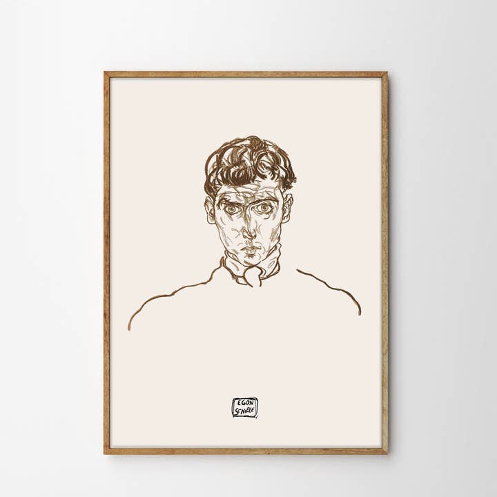 Gustave - Wholesale Art Print - Egon Schiele, Portrait of Paris von Gütersloh0