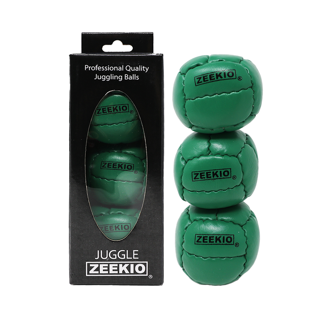 YoYoSam Wholesale - Wholesale Sporting Accessories - Zeekio Galaxy Juggling Balls - Premium 12 Panel Genuine Leather Balls - 130g - 67mm - Pack of 3 Zeekio4