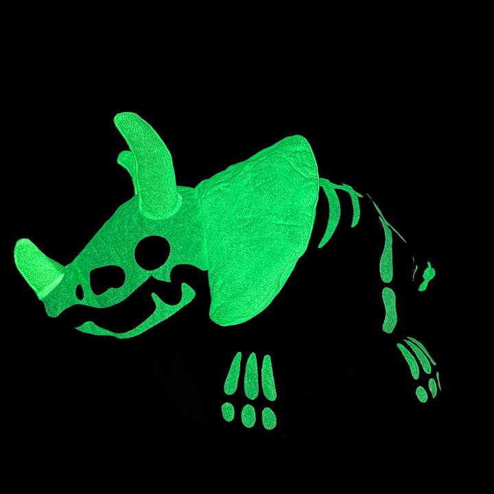 Womple Studios - Wholesale Stuffed/Plush Toy - Kids & Baby - DinoGlows MEGA Triceratops Reversible Fossil Plush Dinosaur2