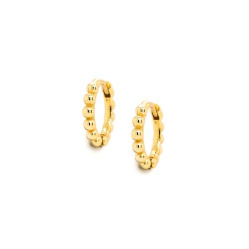 Huggies perlées pour la vente par Dainty Diamond