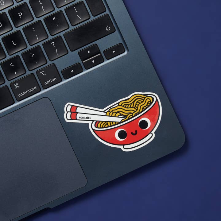 Higglebees – wholesale Sticker – Noodles Vinyl Sticker
