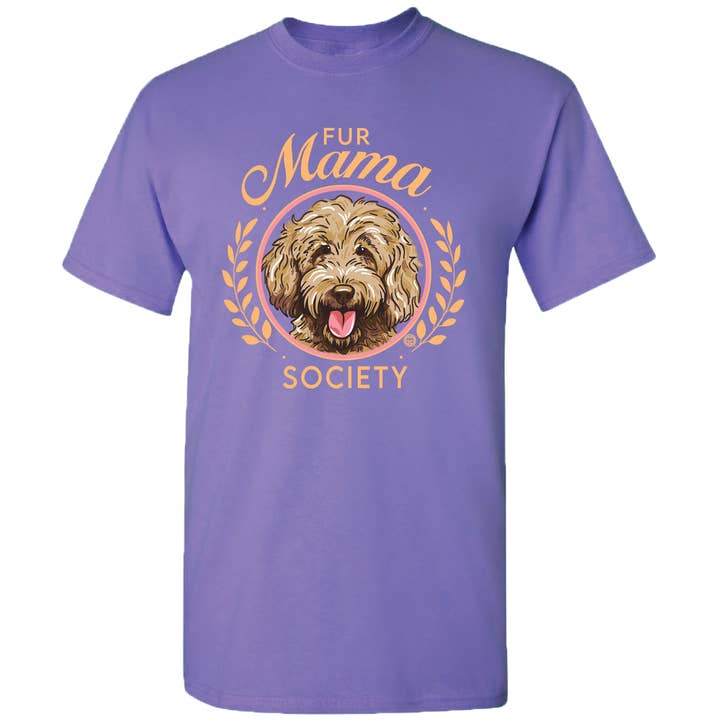 2707 Fur Mama Society-Violet for wholesale by Girlie Girl Originals