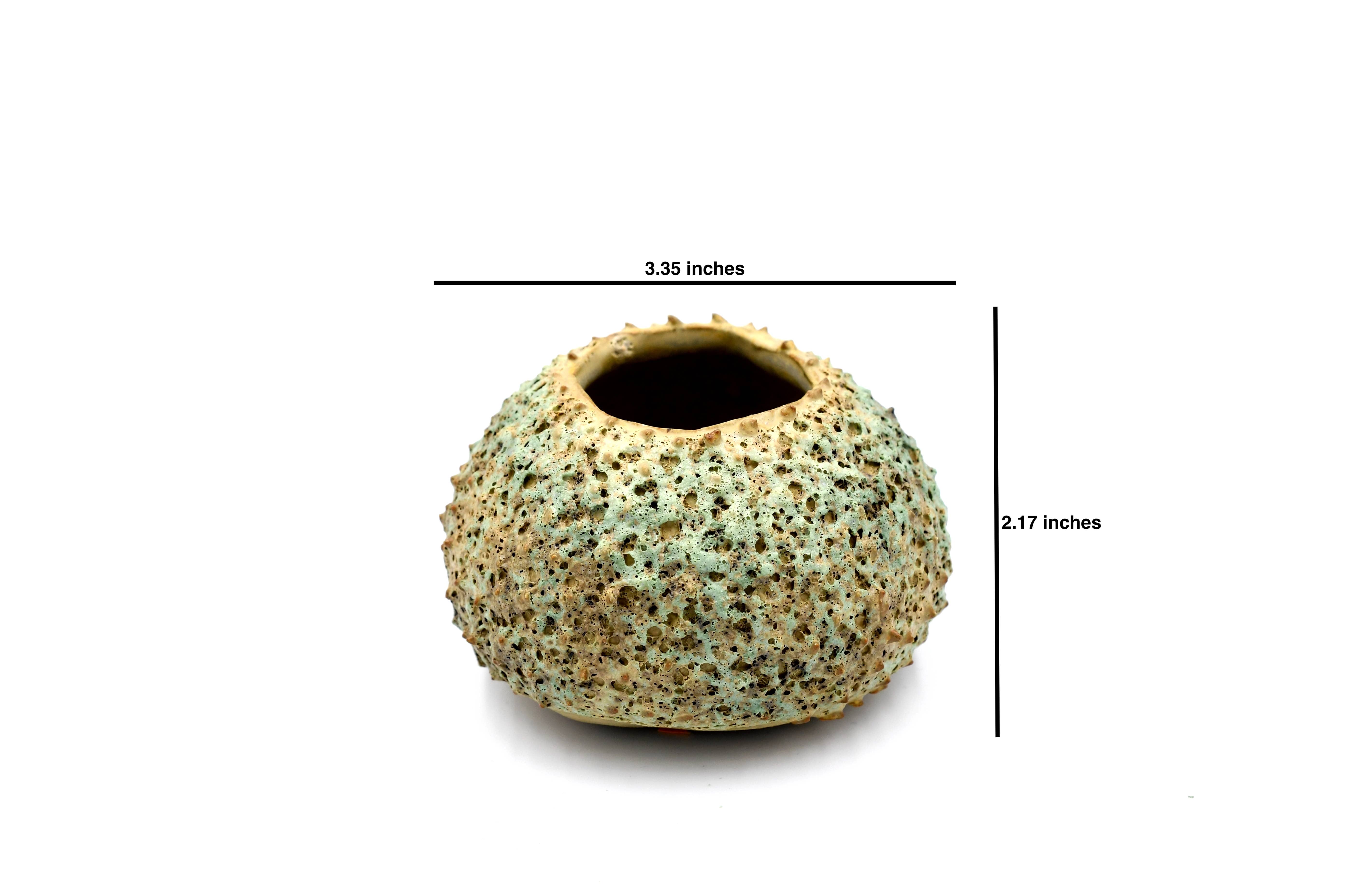 Art Floral Trading LLC - Wholesale Plant Pot - Small Green Puffer Plant Pot1
