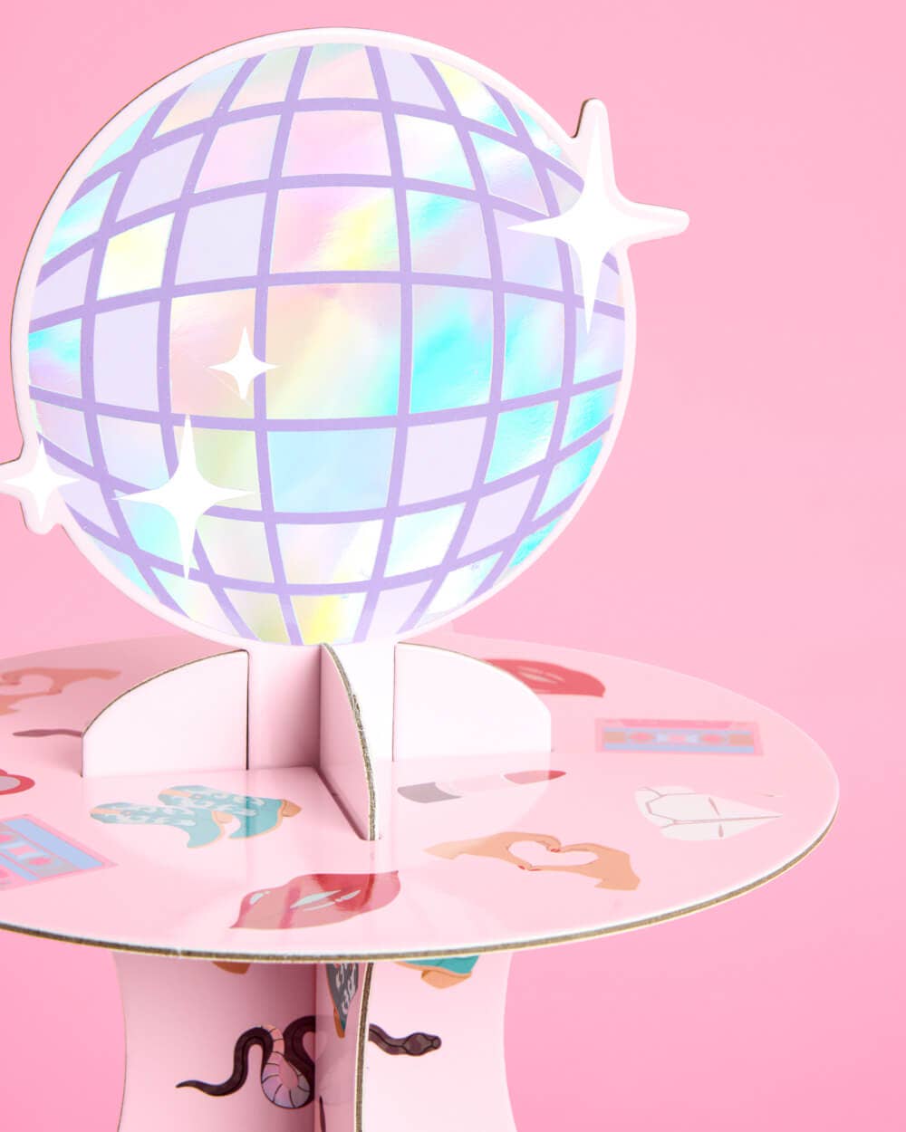 xo, Fetti - Wholesale Cake/Cupcake Topper - Party Era Cupcake Tower - 3 tiered display, dessert stand3