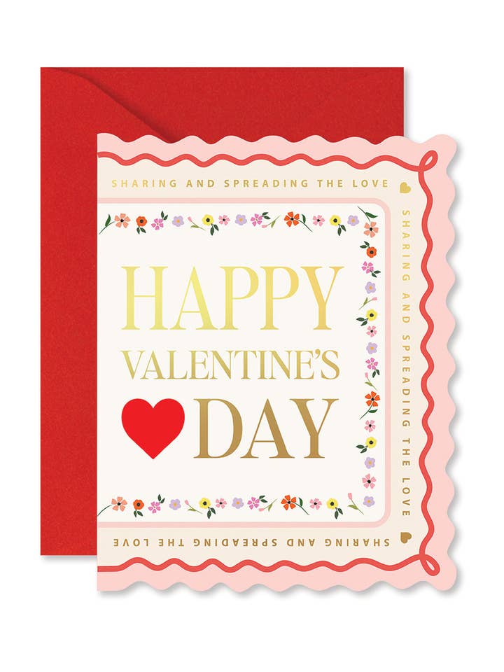 Valentinsdag Kammusling Hilsen Kort for engroshandel hos Ginger P. Designs