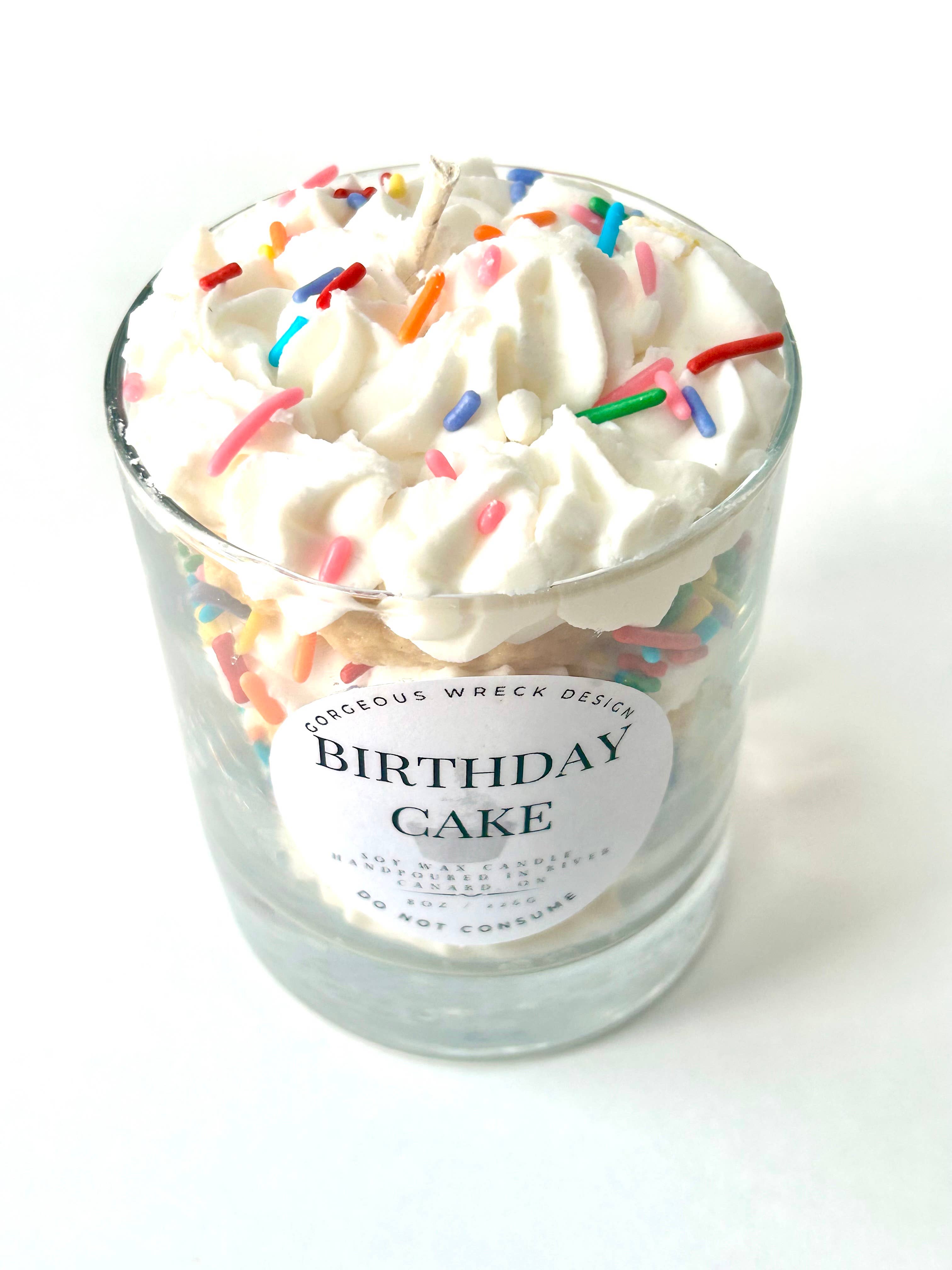 Gorgeous Wreck Design - Wholesale Novelty Candle - Birthday Cake Dessert Candle 3
