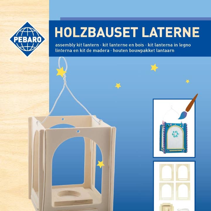 Die Werkkiste - Wholesale DIY Craft Kit - Wooden Lantern Kit for Self-Design0