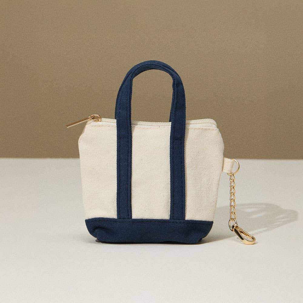 Sensibling Corp. – wholesale Pouch – Women’s – Mini Canvas Pouch Bag / Bag Charm2