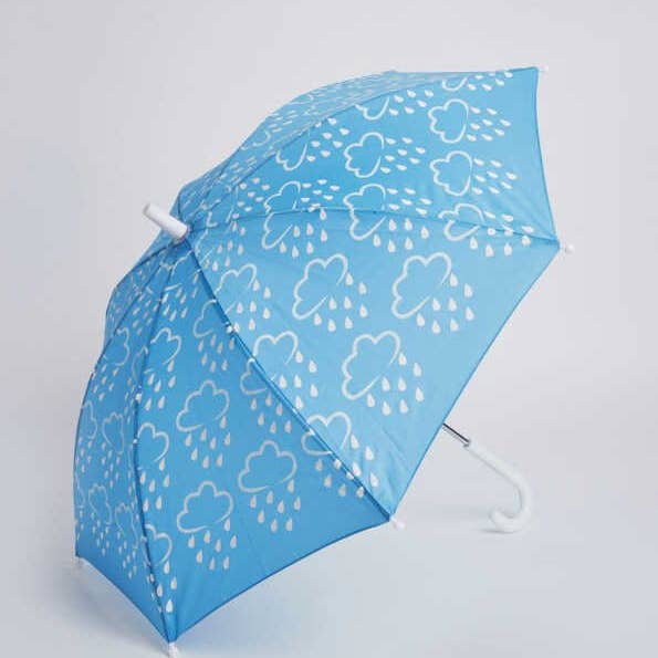 Grass & Air – wholesale Umbrella – kids – Baby Blue Little Kids Colour-Revealing Umbrella1
