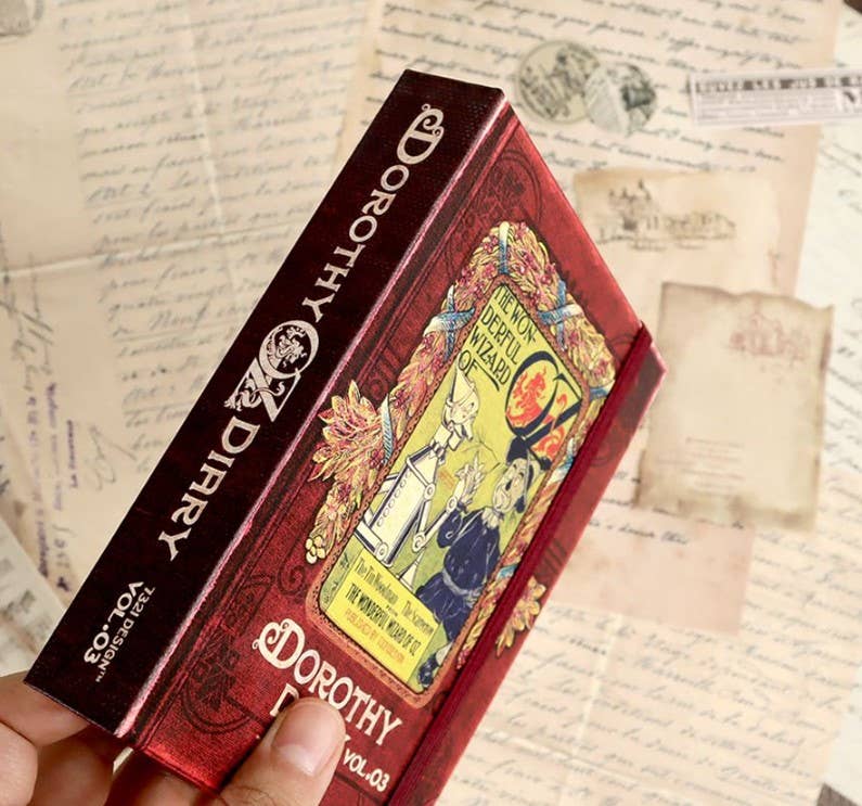K-Wonderland – Großhandel Tagebuch – Der Zauberer von OZ Dorothy Classic Diary Journal Planner Vol.33