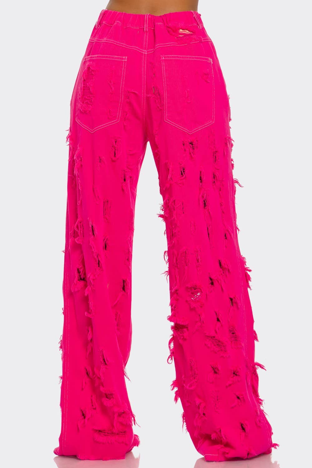 Athina Collection – wholesale Jeans - Dam – Fuchsia Frenzy Vida Jeans2