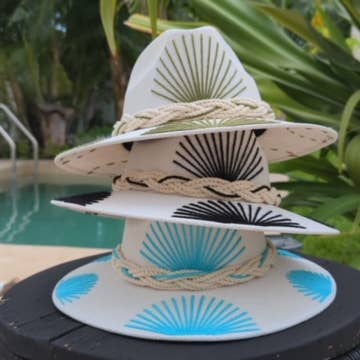 Campelle - Wholesale Straw Hat - Women's - Cozumel Green