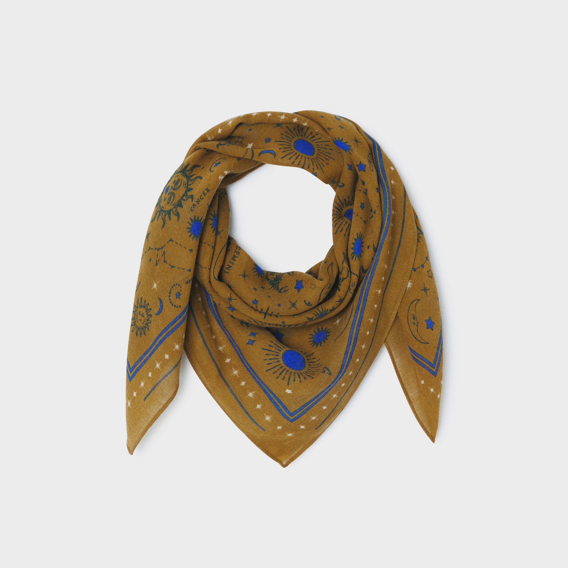 BILLYBELT - Wholesale Scarf - Women's - 100% wool scarf Madeleine Olive