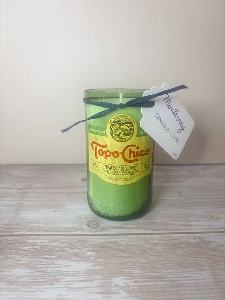 Monterrey -- Tangelo + Limoen Sojakaars voor wholesale door Le Vin Bougie Candles