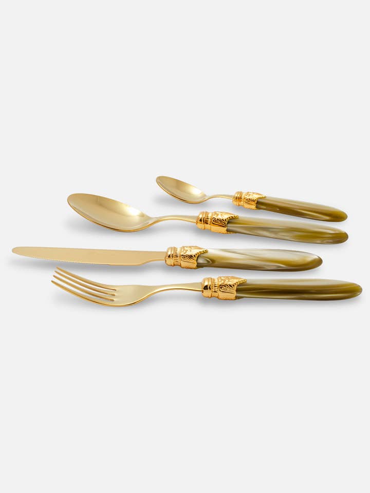 Laura Oro 4 Pièces Table pour la vente par Rivadossi Sandro