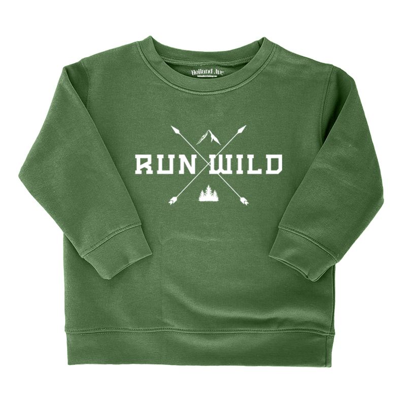 Holland Ave Clothing - Vente Sweat-shirt – enfant - Run Wild | Sweat-shirt Garçon1