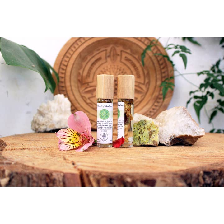 Ayamani Naturals - Vendita all'ingrosso Olio essenziale - Olio Roll On Chakra del Cuore, Cristalli Erbe & Oli Essenziali1