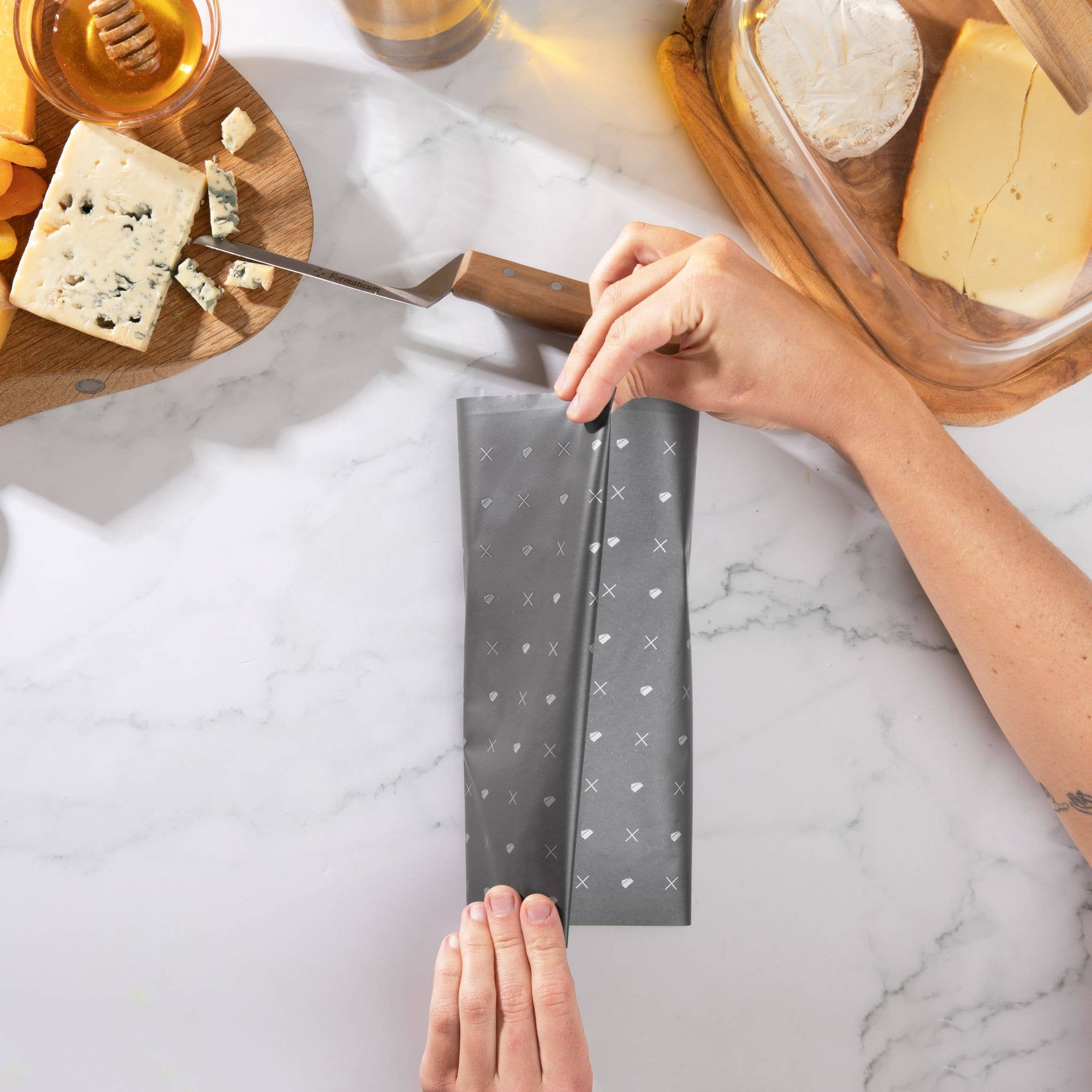 Formaticum - Wholesale Food Storage Wrap/Bag - Reusable Cheese Storage Sheets - Case of 2012