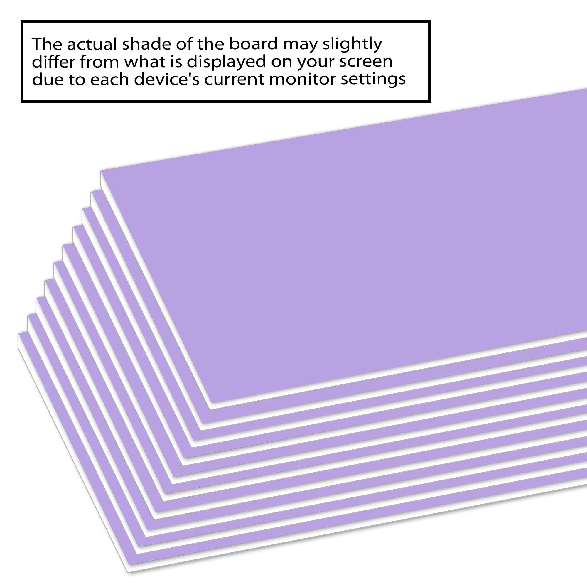 Luna Office Supply -  Everyday Essential – wholesale Stationery/notecard set – 20" X 30" Lavender Foam Board6